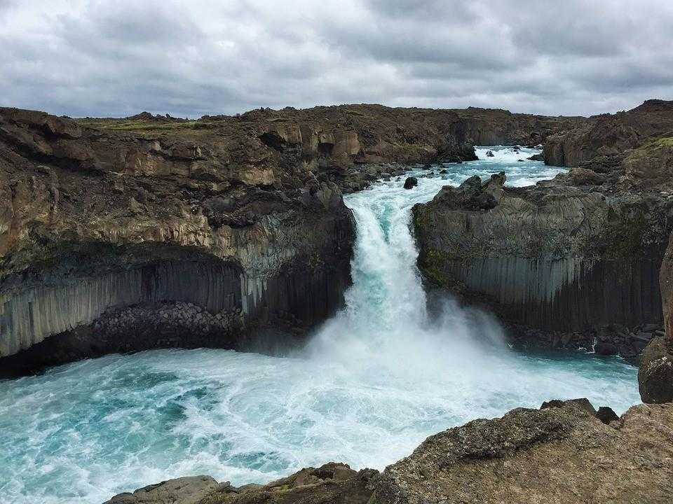 Исландия, водопад