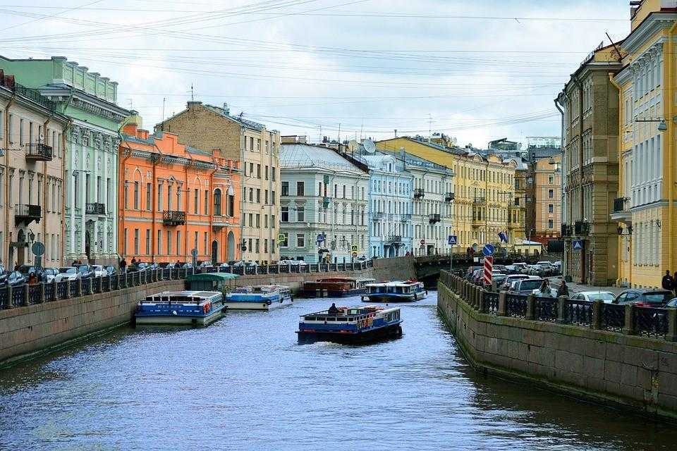 Санкт Петербург, каналы, достопримечательности